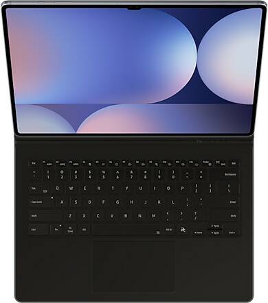 Samsung Galaxy Tab S10 Ultra / S9 Ultra Book Cover Keyboard - AI KeyBlack Eingabegeräte