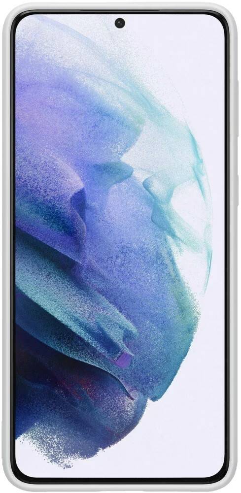 Samsung Silicone Cover (Galaxy S21 Plus)Grey Handy-Zubehör