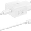 Samsung EP-T2510 Schnellladeadapter 25Wmit Kabel Weiß Handy-Zubehör