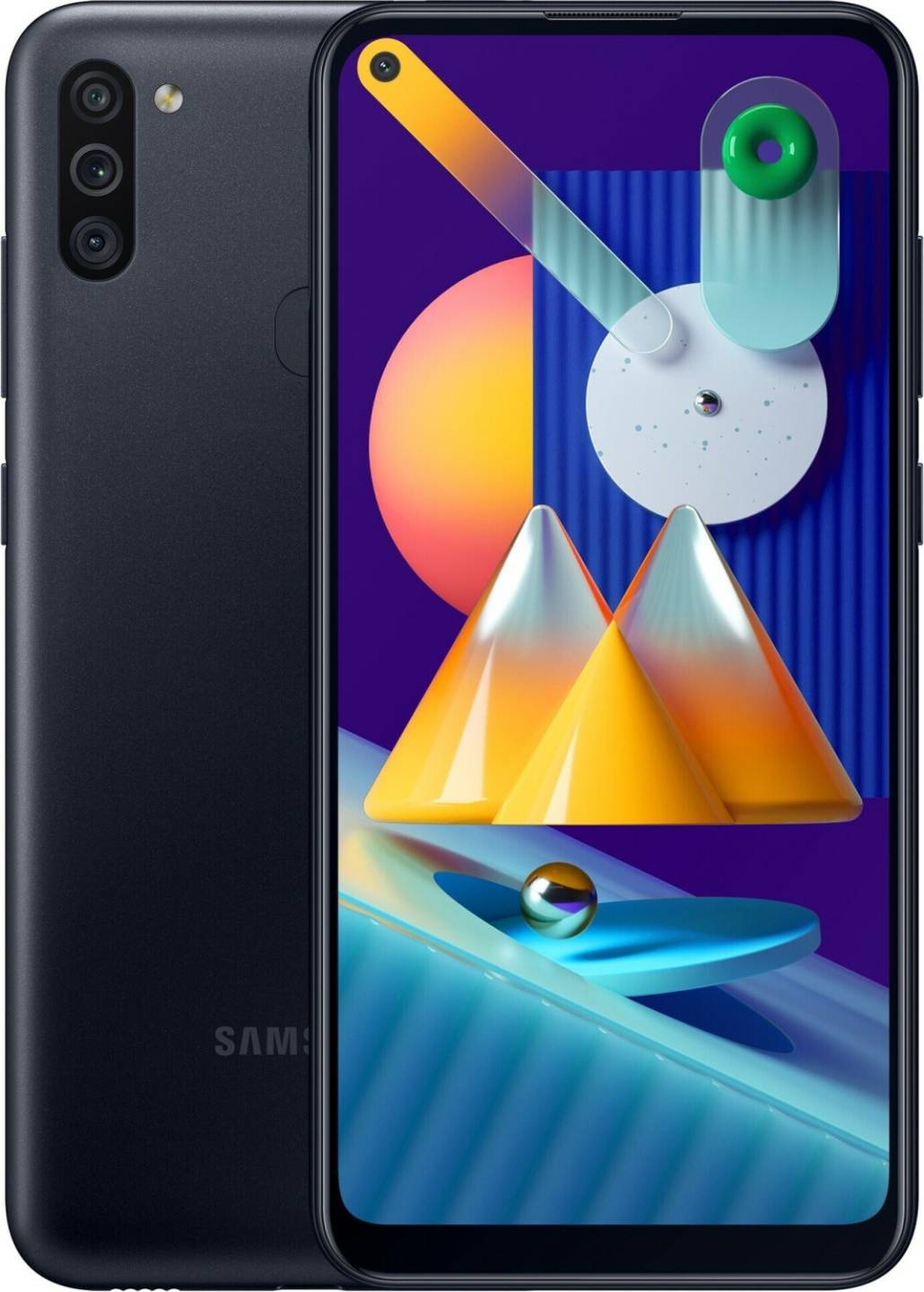 Samsung Galaxy M1132GB Black Handys & Smartphones