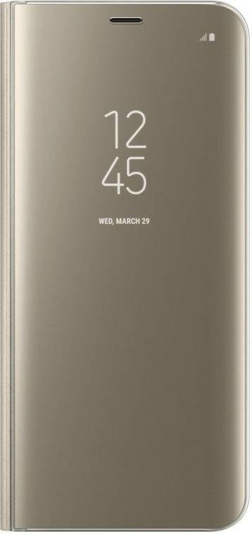 Handy-Zubehör Samsung Clear View Standing Cover (Galaxy S8+)gold