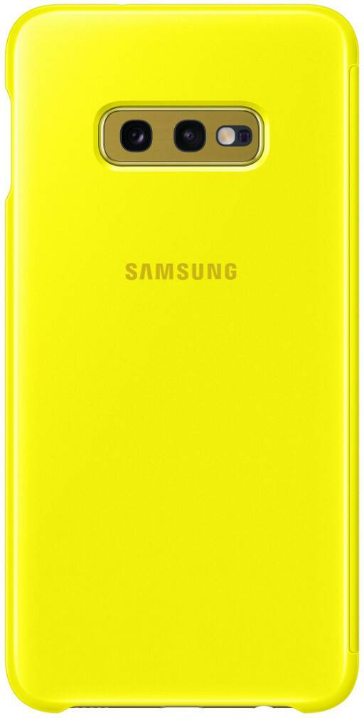 Handy-Zubehör Samsung Clear View Cover (Galaxy S10e)gelb