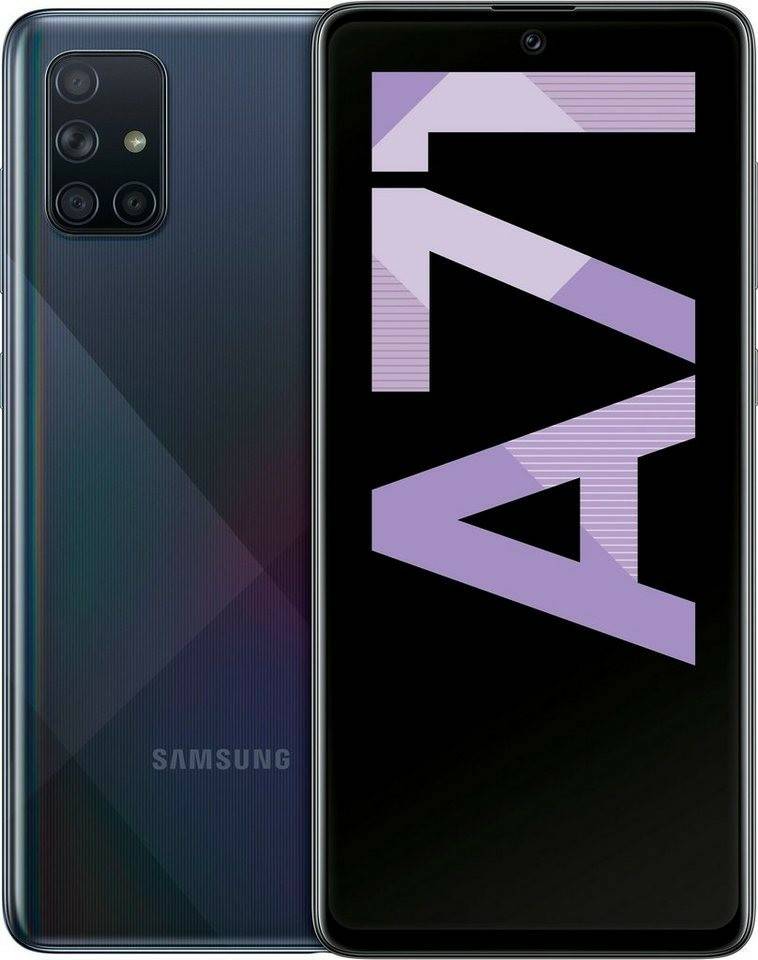 Samsung Galaxy A71Prism Crush Black Handys & Smartphones