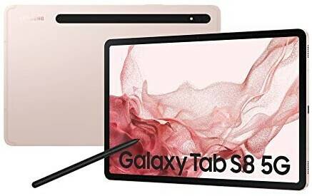 Samsung Galaxy Tab S8128GB 5G pink gold (EU) Tablets