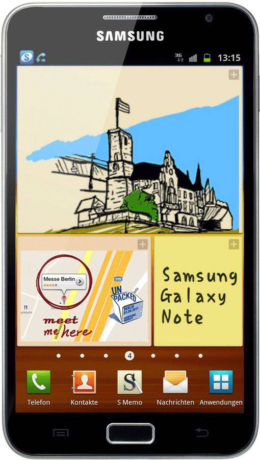 Samsung Galaxy Note16GB Blau Handys & Smartphones