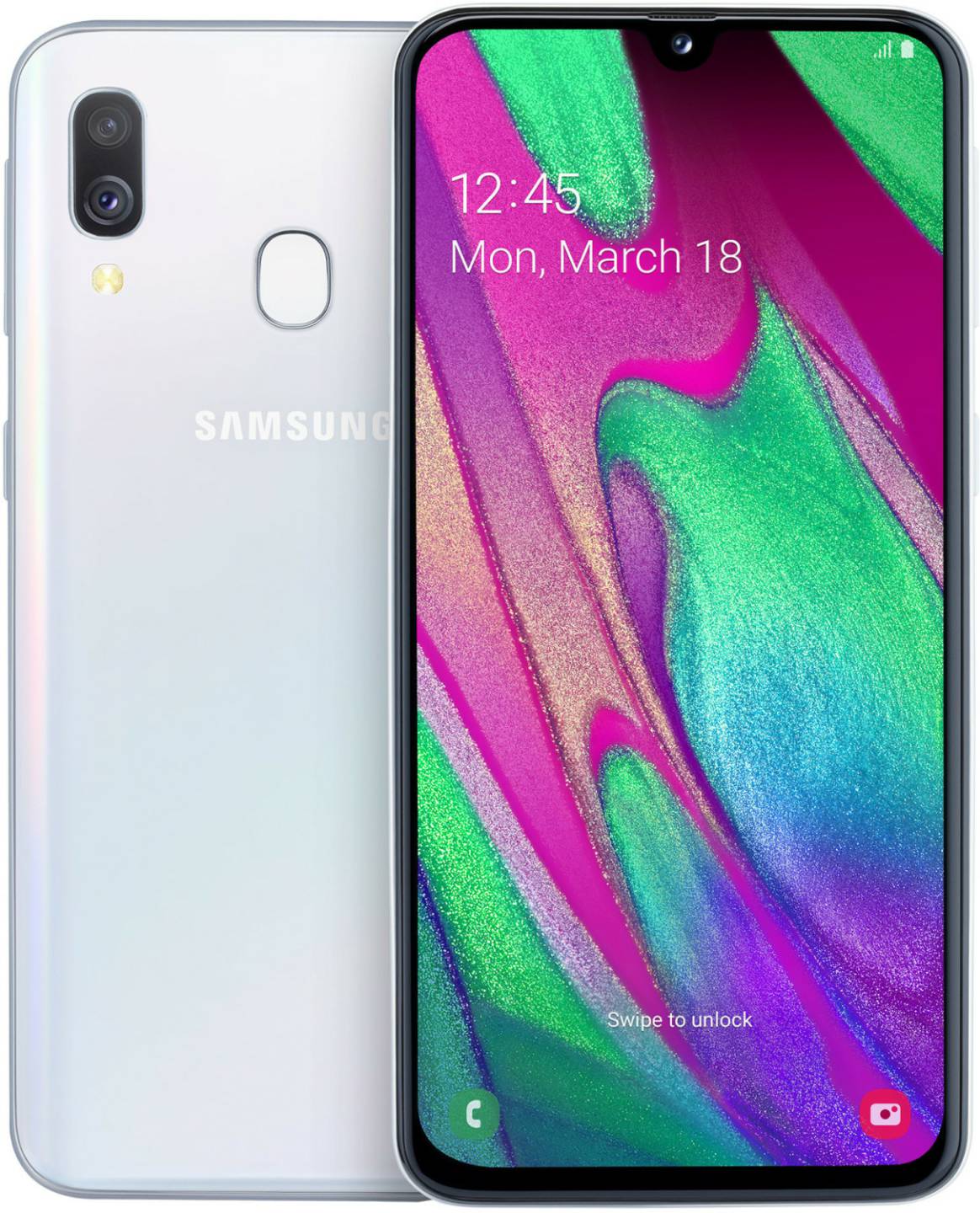Samsung Galaxy A40weiß Handys & Smartphones