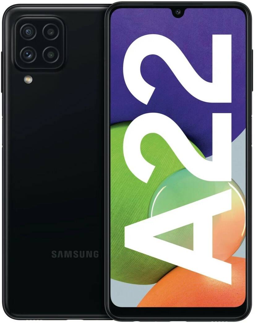 Samsung Galaxy A22128GB Schwarz Handys & Smartphones