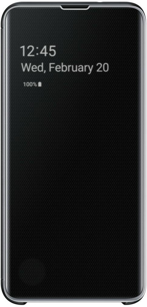 Handy-Zubehör Samsung Clear View Cover (Galaxy S10e)schwarz