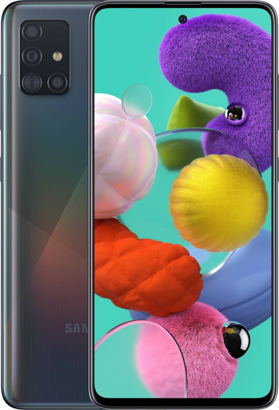 Samsung Galaxy A51Prism Crush Black Handys & Smartphones