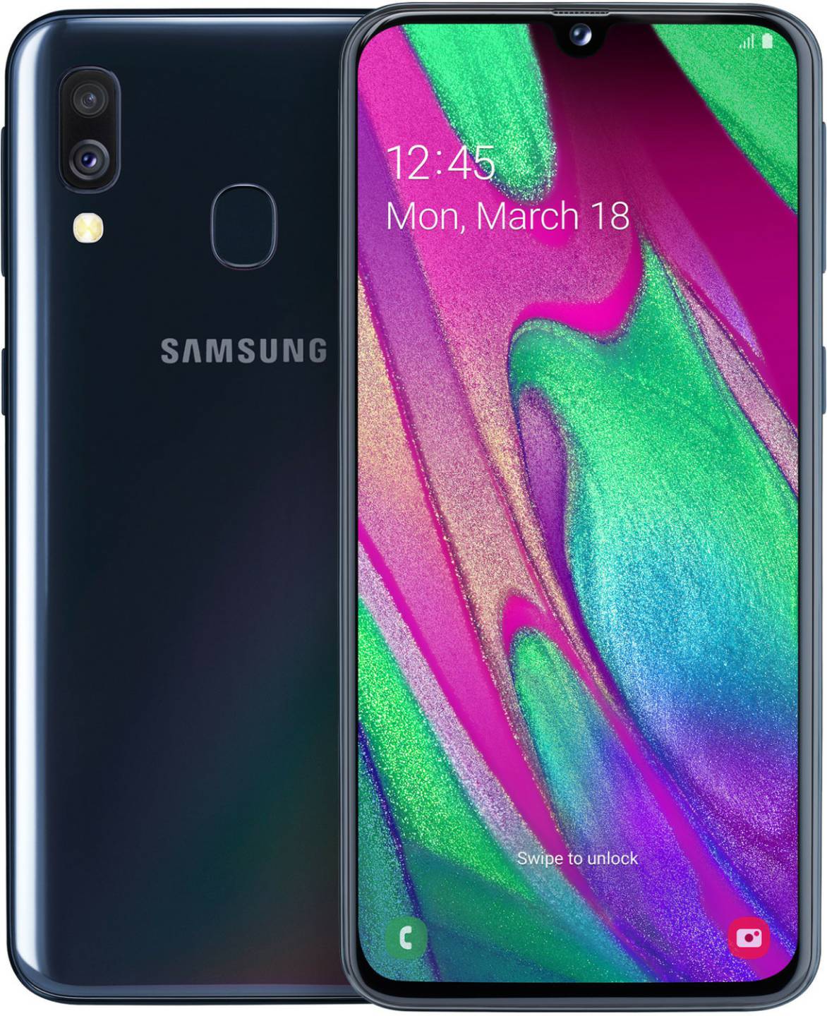 Samsung Galaxy A40schwarz Handys & Smartphones