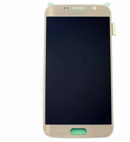 Samsung LCD Display Touchscreen (Samsung Galaxy S6)gold Handy-Zubehör