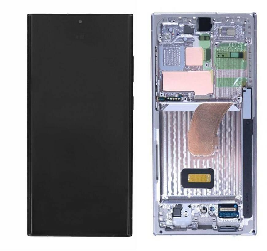 Handy-Zubehör Samsung Ersatzdisplay (Galaxy S23 Ultra) Sky Blue