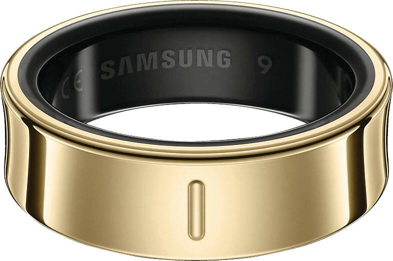 Smartwatch-Zubehör Samsung Galaxy RingTitanium Gold Size 7