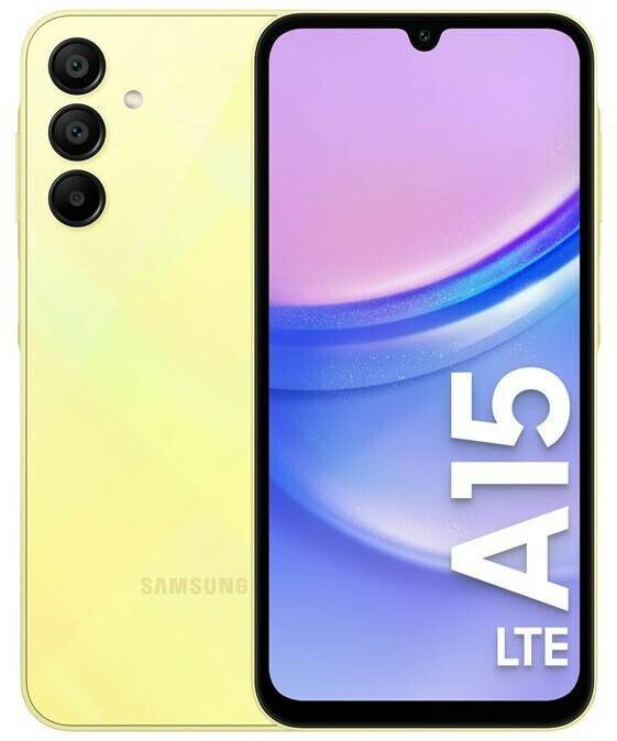 Samsung Galaxy A15128GB Personality Yellow Handys & Smartphones
