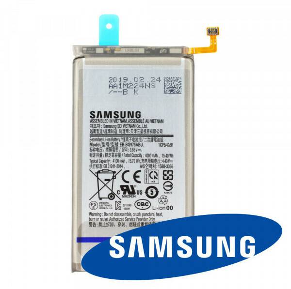 Samsung Original Akku für Samsung Galaxy S10+ (EB-BG975ABU) Handy-Zubehör