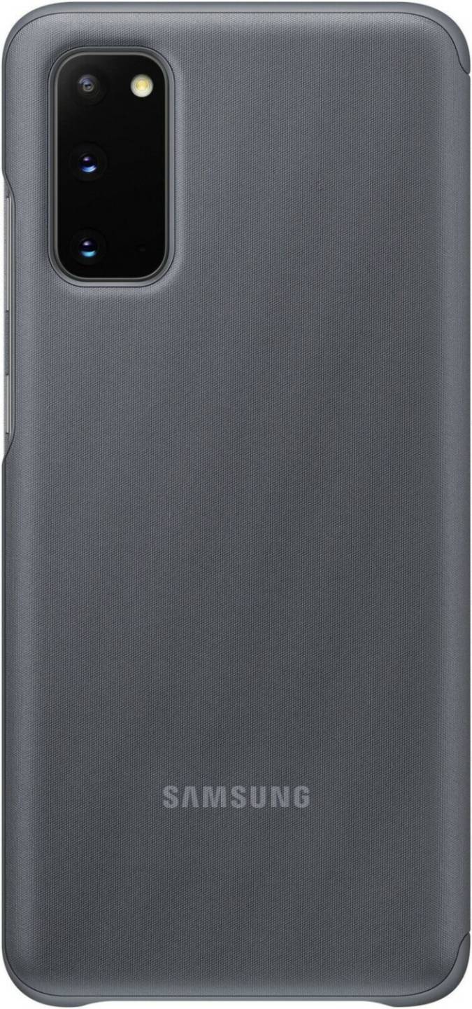Handy-Zubehör Samsung Clear View Cover (Galaxy S20)grau