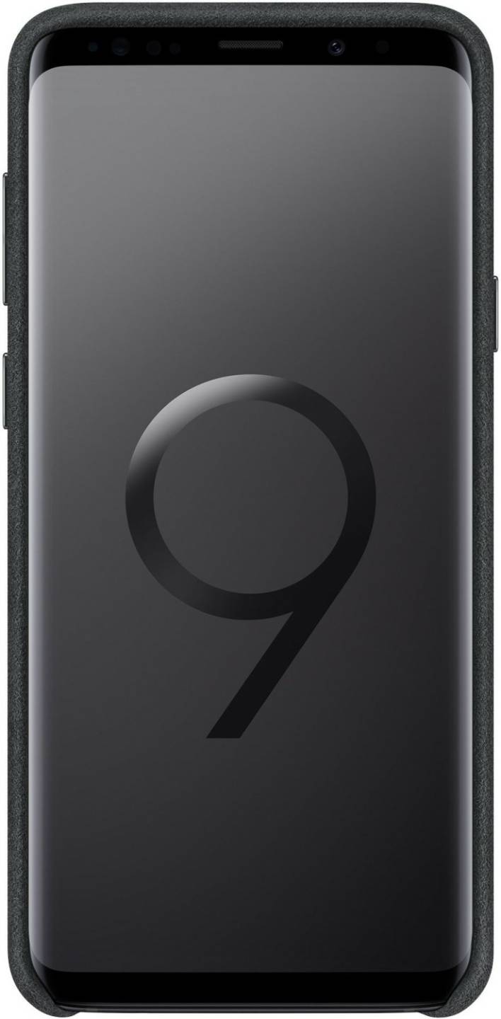 Handy-Zubehör Samsung Alcantara Cover (Galaxy S9+)schwarz