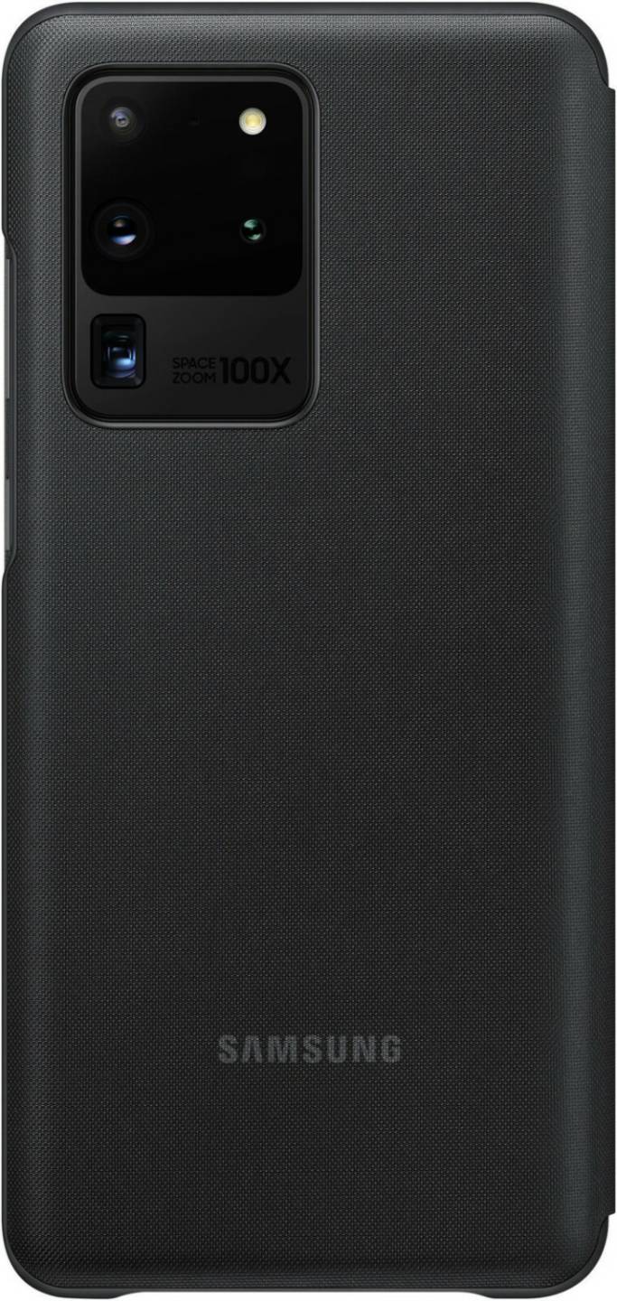 Samsung LED View Cover (Galaxy S20 Ultra)schwarz Handy-Zubehör