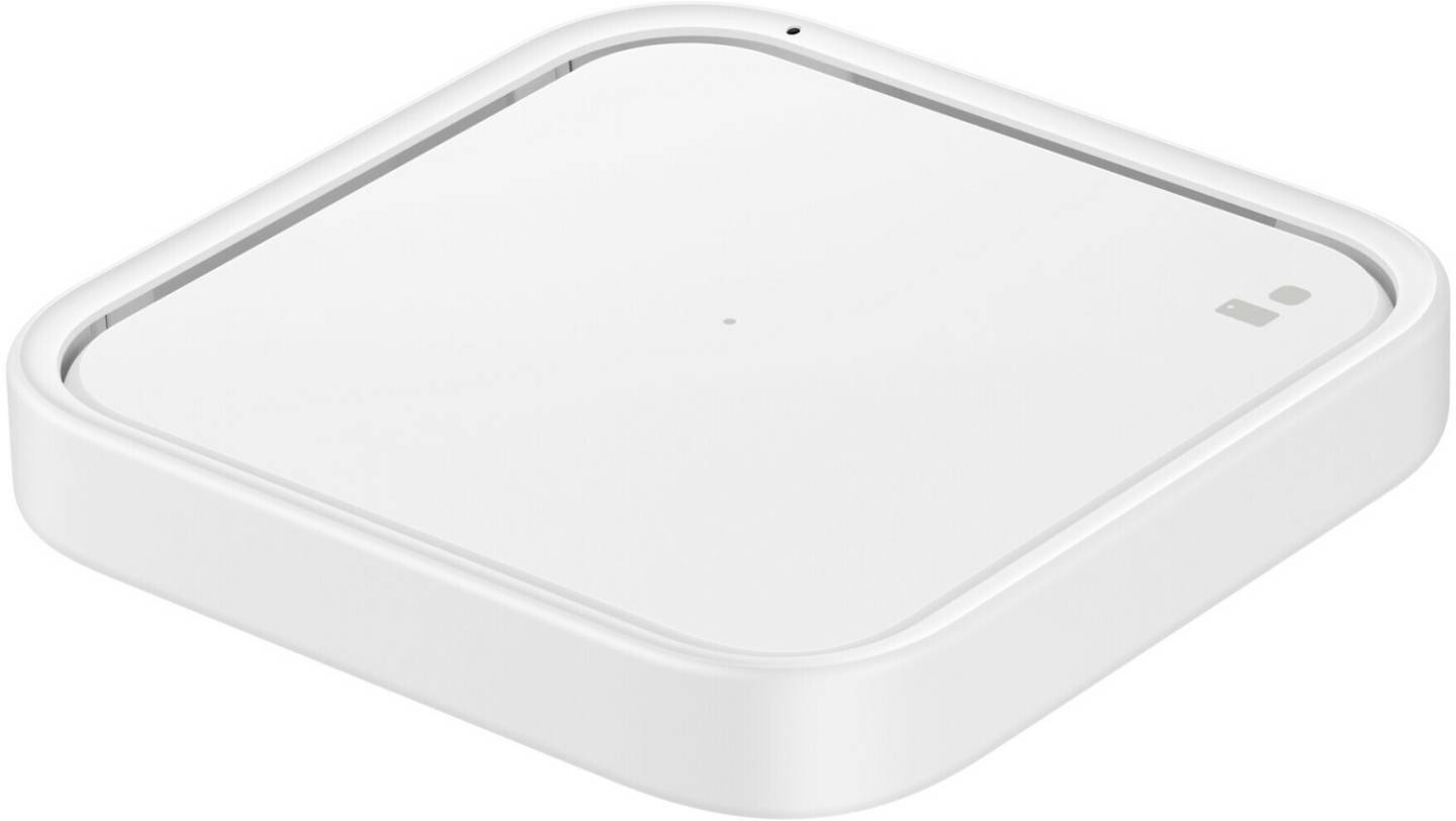 Handy-Zubehör Samsung Wireless Charger Pad 15W EP-P2400mit Schnellladeadapter Weiß