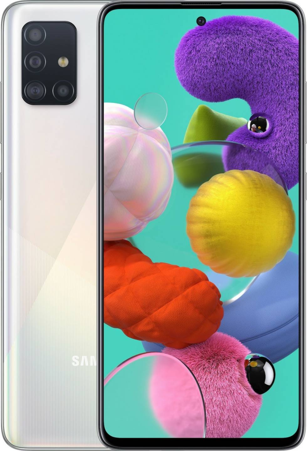 Handys & Smartphones Samsung Galaxy A51Prism Crush White
