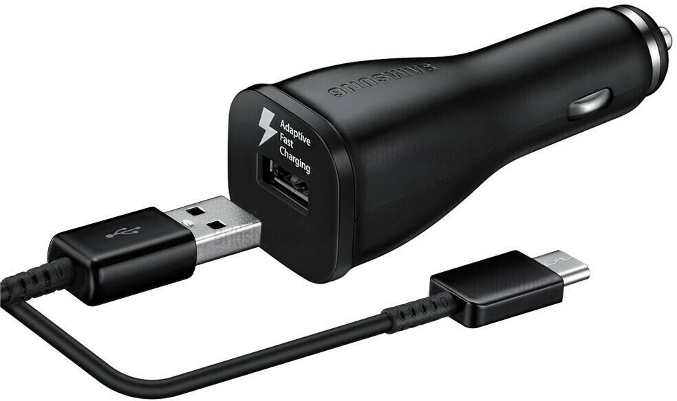 Samsung Kfz-Schnellladegerät EP-LN915U + USB-C Kabel Handy-Zubehör
