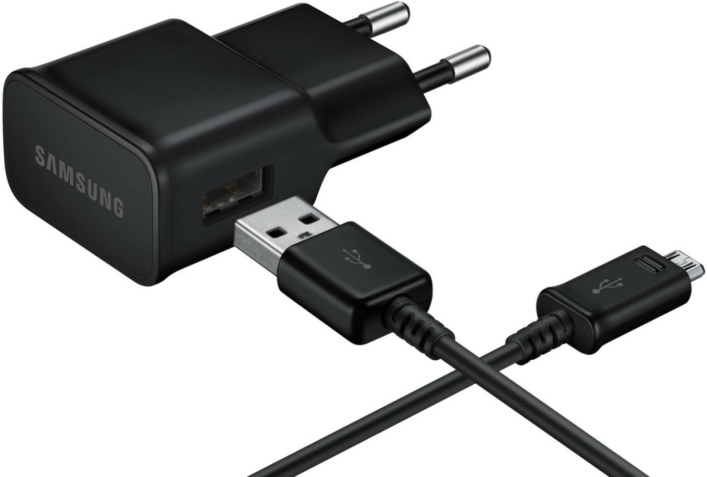 Samsung Ladegerät EP-TA12schwarz Handy-Zubehör