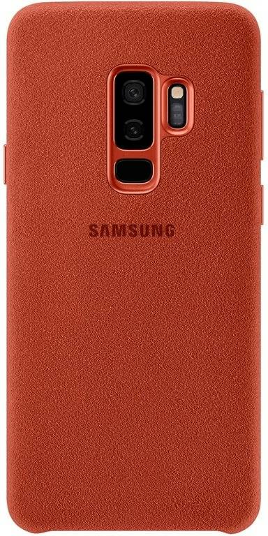 Samsung Alcantara Cover (Galaxy S9+)rot Handy-Zubehör