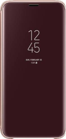 Handy-Zubehör Samsung Clear View Standing Cover (Galaxy S9)gold