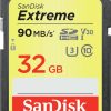 SanDisk Extreme SD UHS-I U3 V30SDHC - 32GB (SDSDXVE-032G-GNCIN) Kamera-Zubehör
