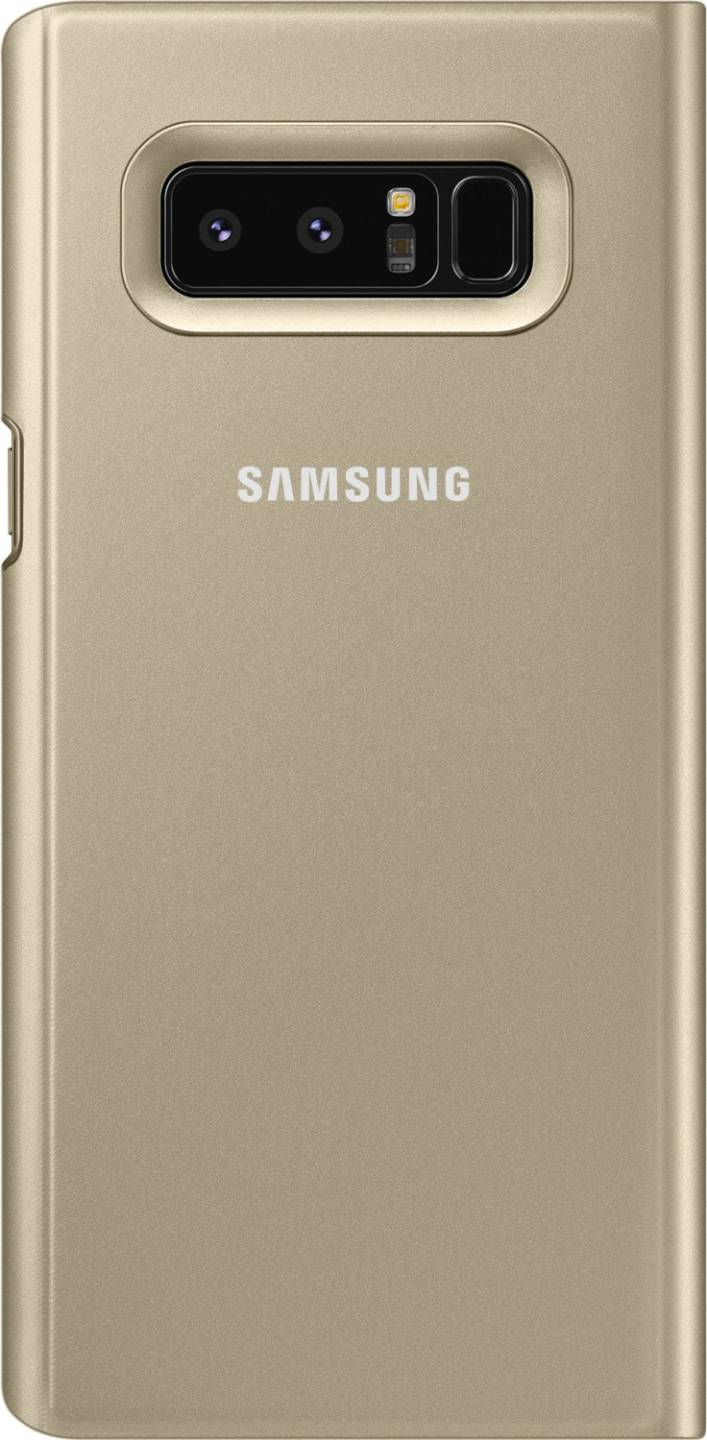 Samsung Clear View Standing Cover (Galaxy Note 8)maple gold Handy-Zubehör