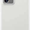 Samsung Silicone Cover (Galaxy Note 20 Ultra)White Silver Handy-Zubehör