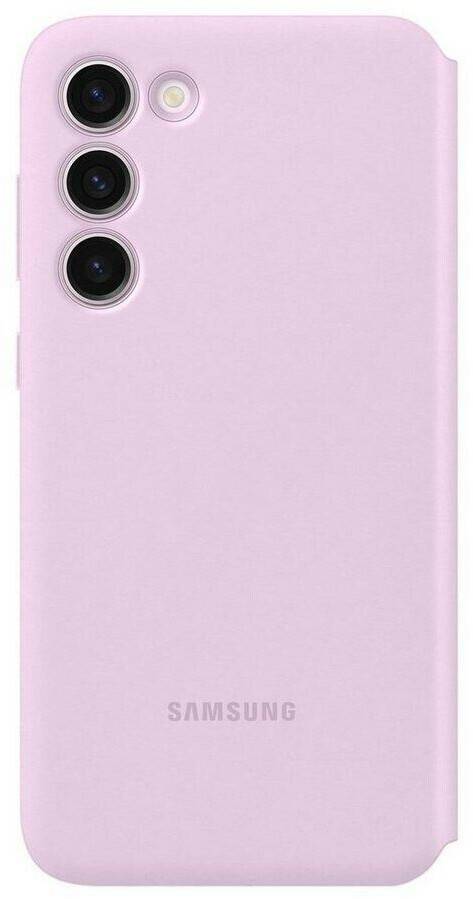 Samsung Smart View Wallet Case (Galaxy S23+)Lavender Handy-Zubehör