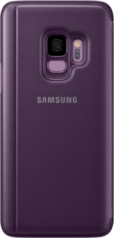 Handy-Zubehör Samsung Clear View Standing Cover (Galaxy S9)violett