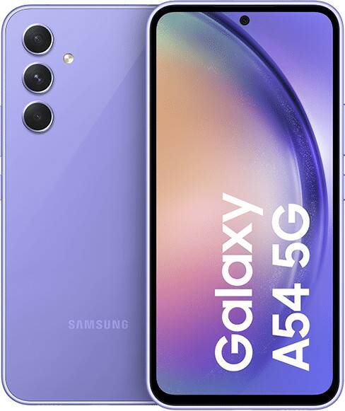 Samsung Galaxy A54128GB Awesome Violet Handys & Smartphones