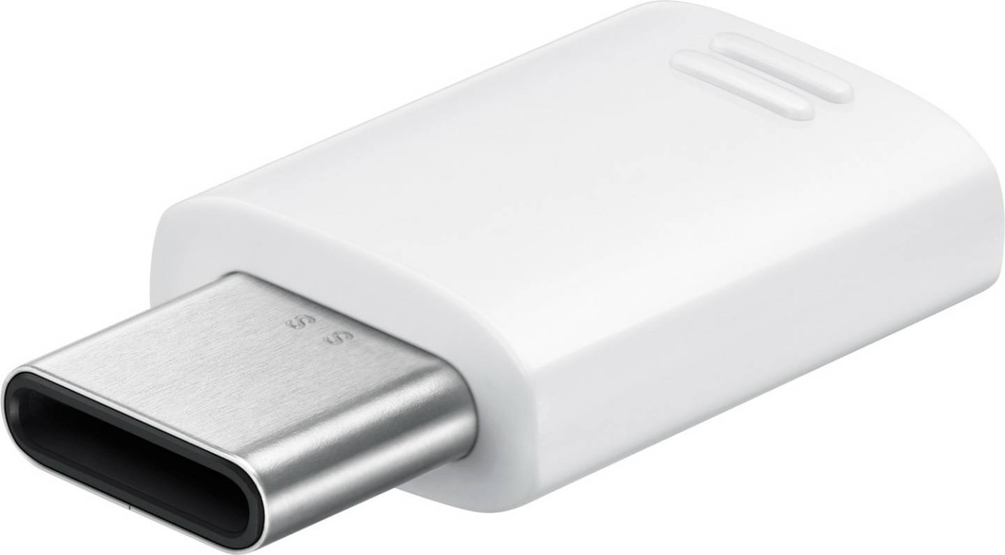 Handy-Zubehör Samsung EE-GN930 USB Typ-C auf Micro-USB Adapterweiß