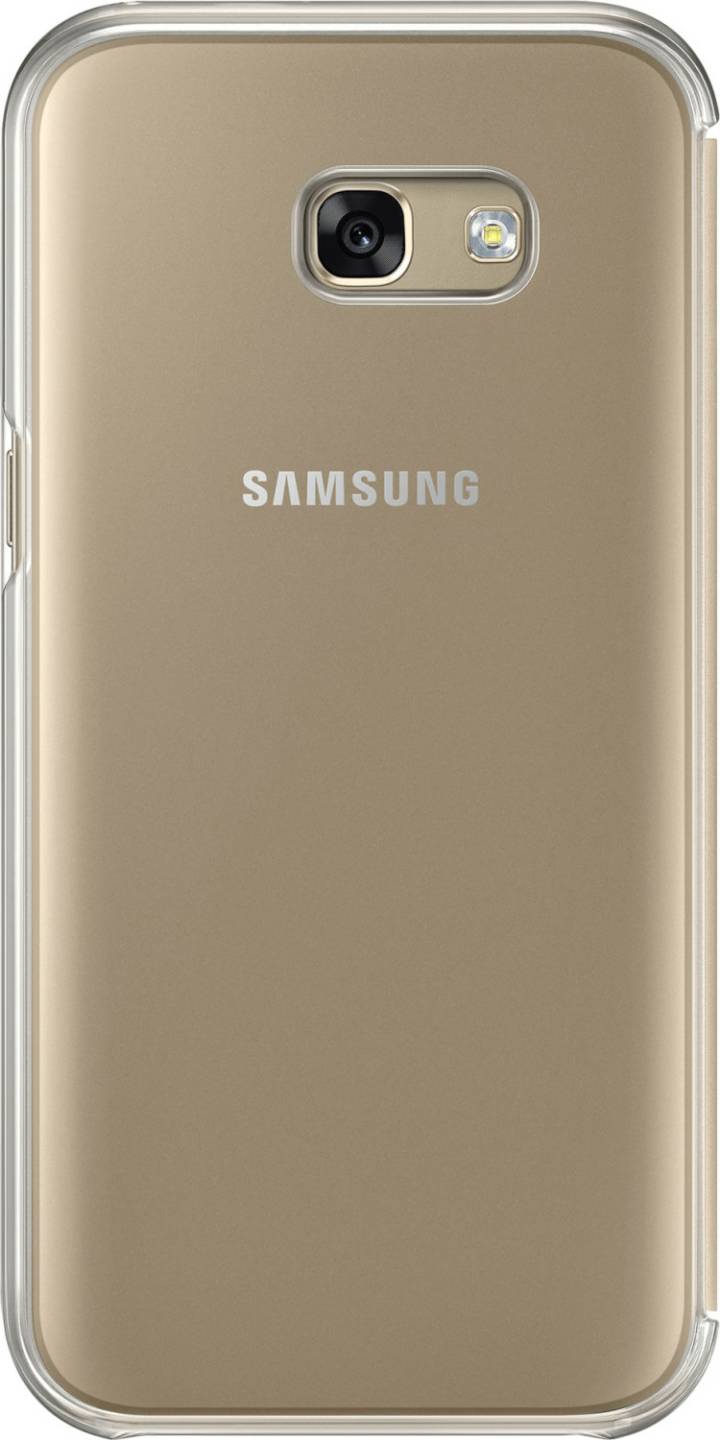 Handy-Zubehör Samsung Clear View Cover (Galaxy A5 2017)gold