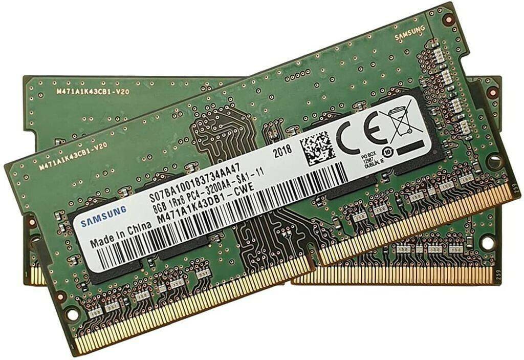 PC-Komponenten Samsung M471A1K43DB1-CWE 8GB DDR4 3200MHz SODIMM PC4-25600 260Pin Speicher